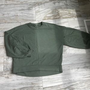 CALIA GREEN SWEATSHIRT